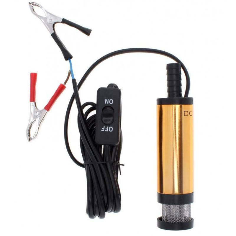 

Электро насос для перекачки Дизельного топлива 12 V Золотой