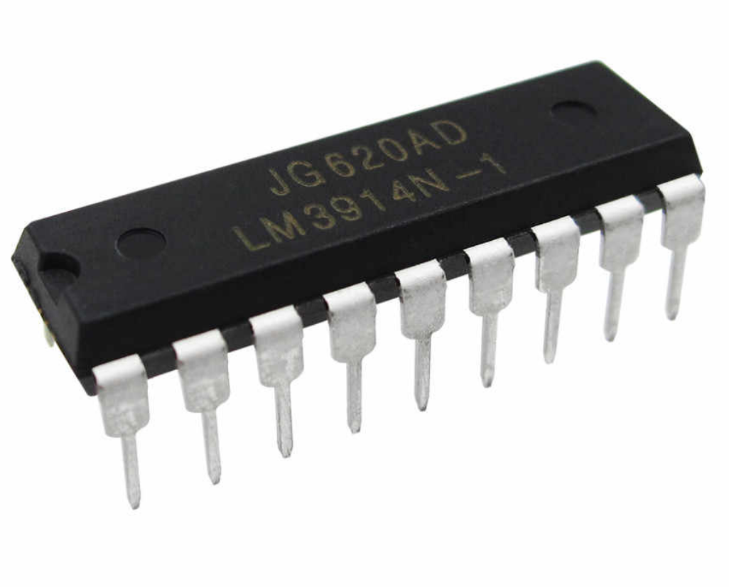 

Драйвер линейных светодиодных индикаторов, LM3914N-1/NOPB, [DIP-18]