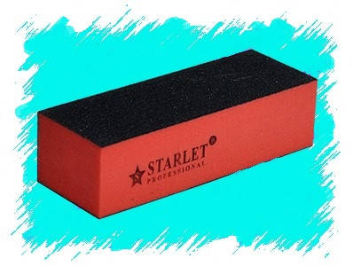 

Бафик для ногтей Starlet Professional,четырехсторонний полировочный блок БАФИК