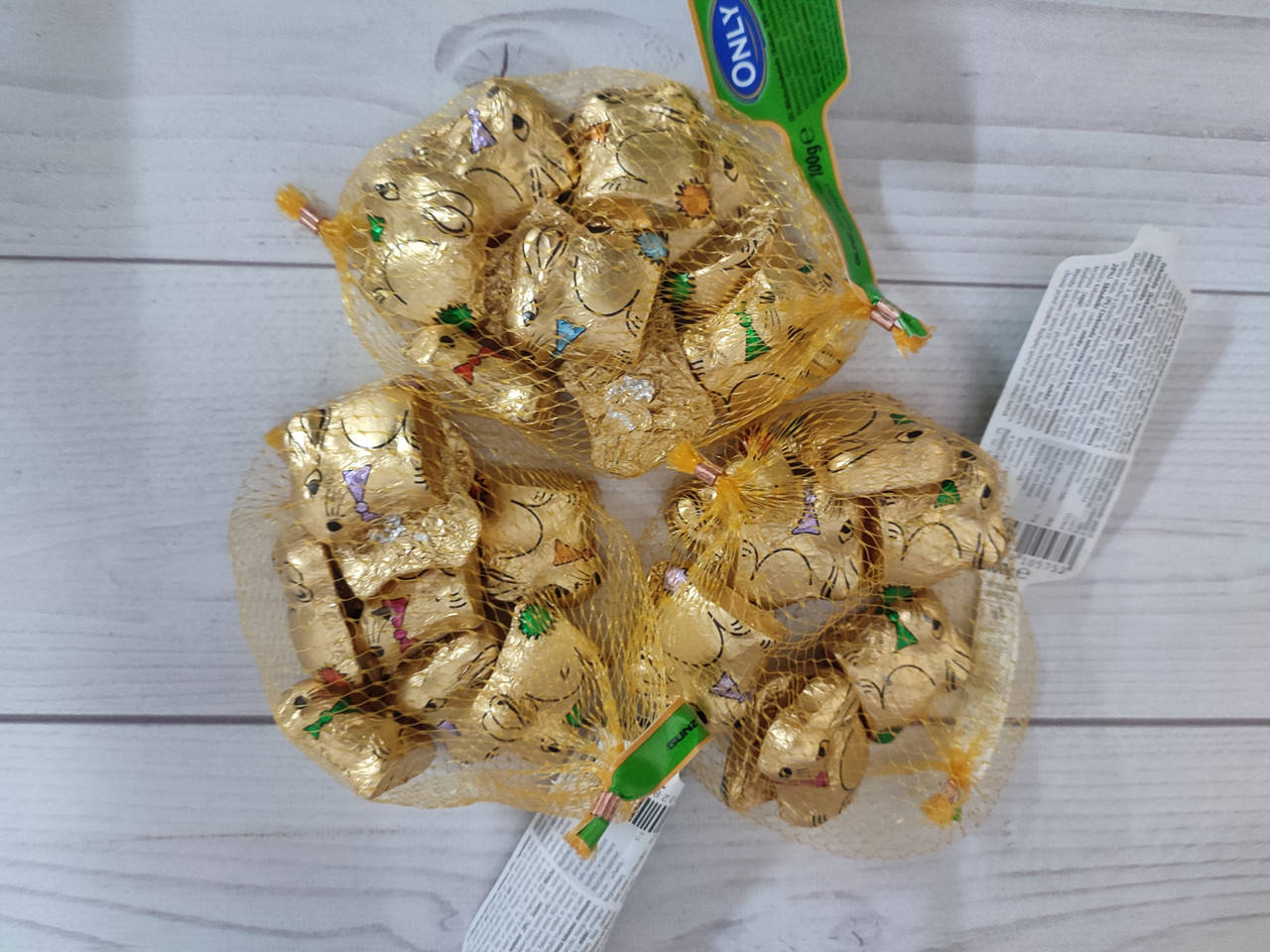 

Шоколад молочный (конфеты шоколадные) кролики Only 100 г