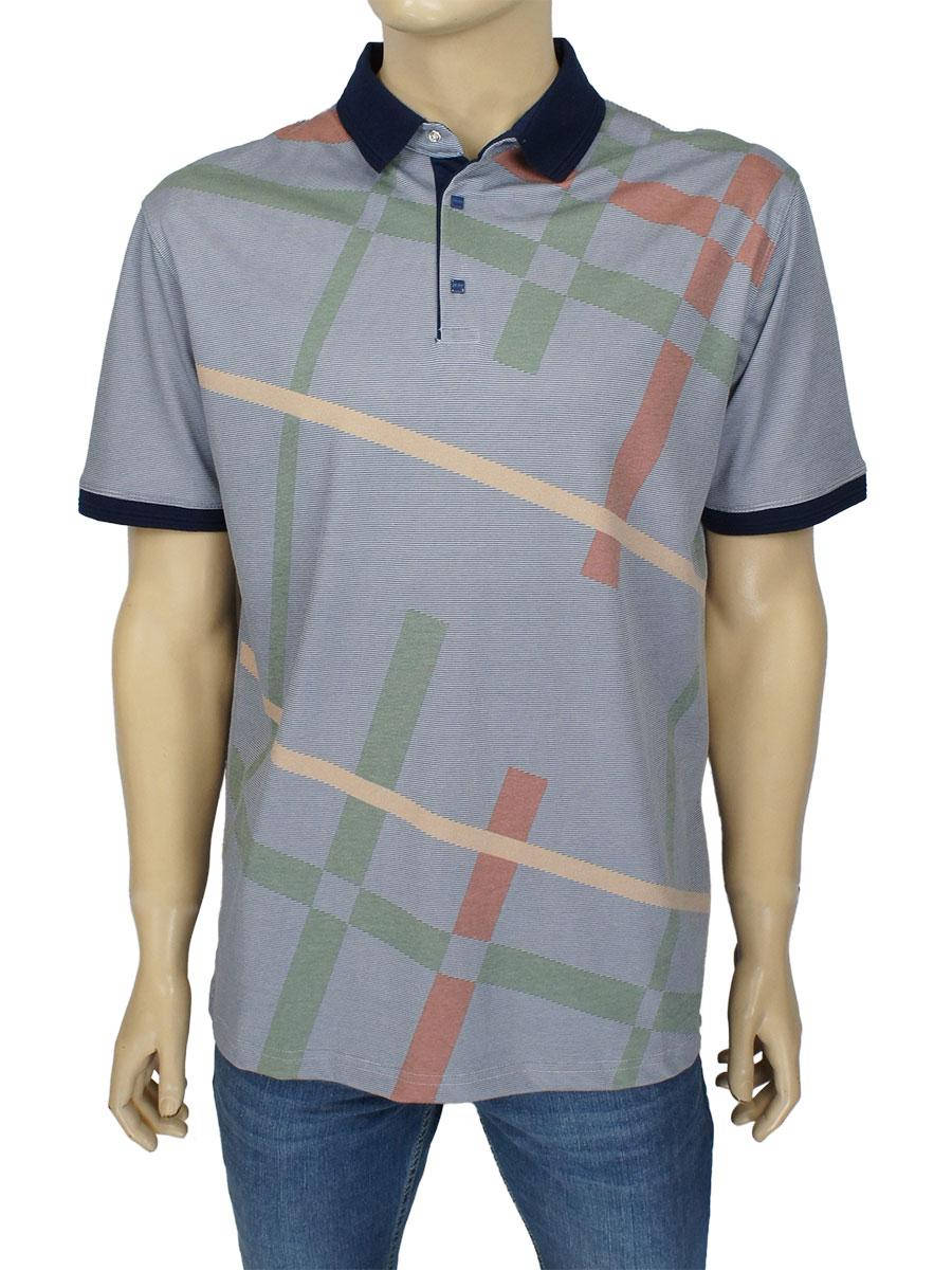 

Комбинированная мужская тенниска Wellbred 6345