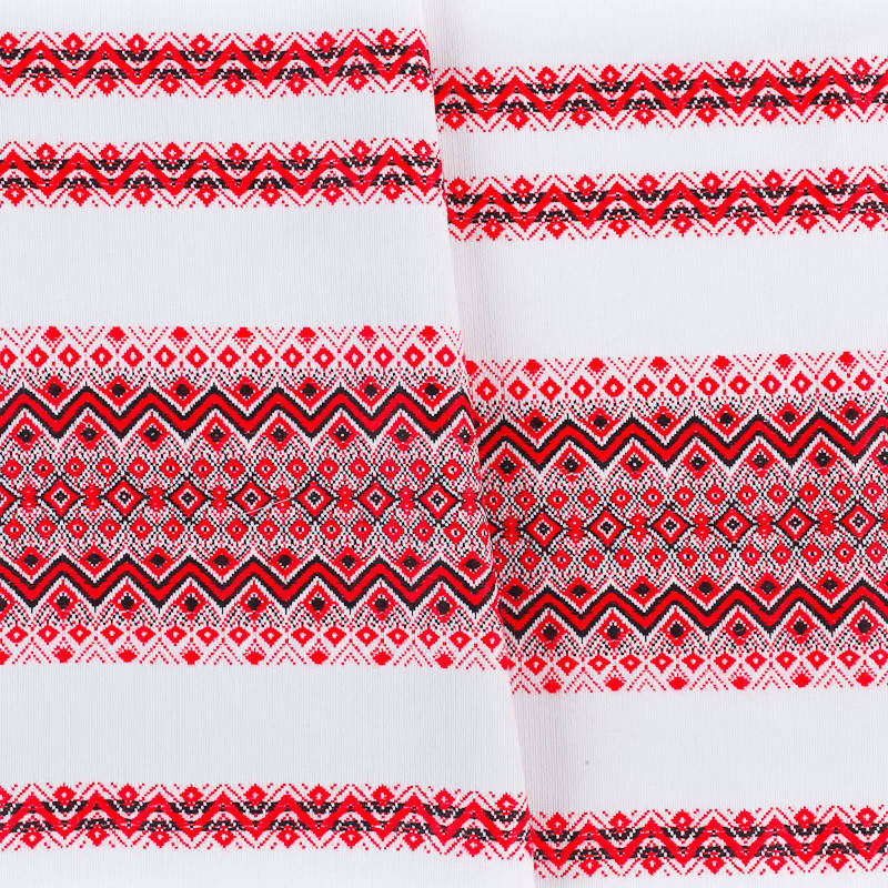 

Декоративная ткань с украинским орнаментом "Валенсия" ТД-75 (2/1)