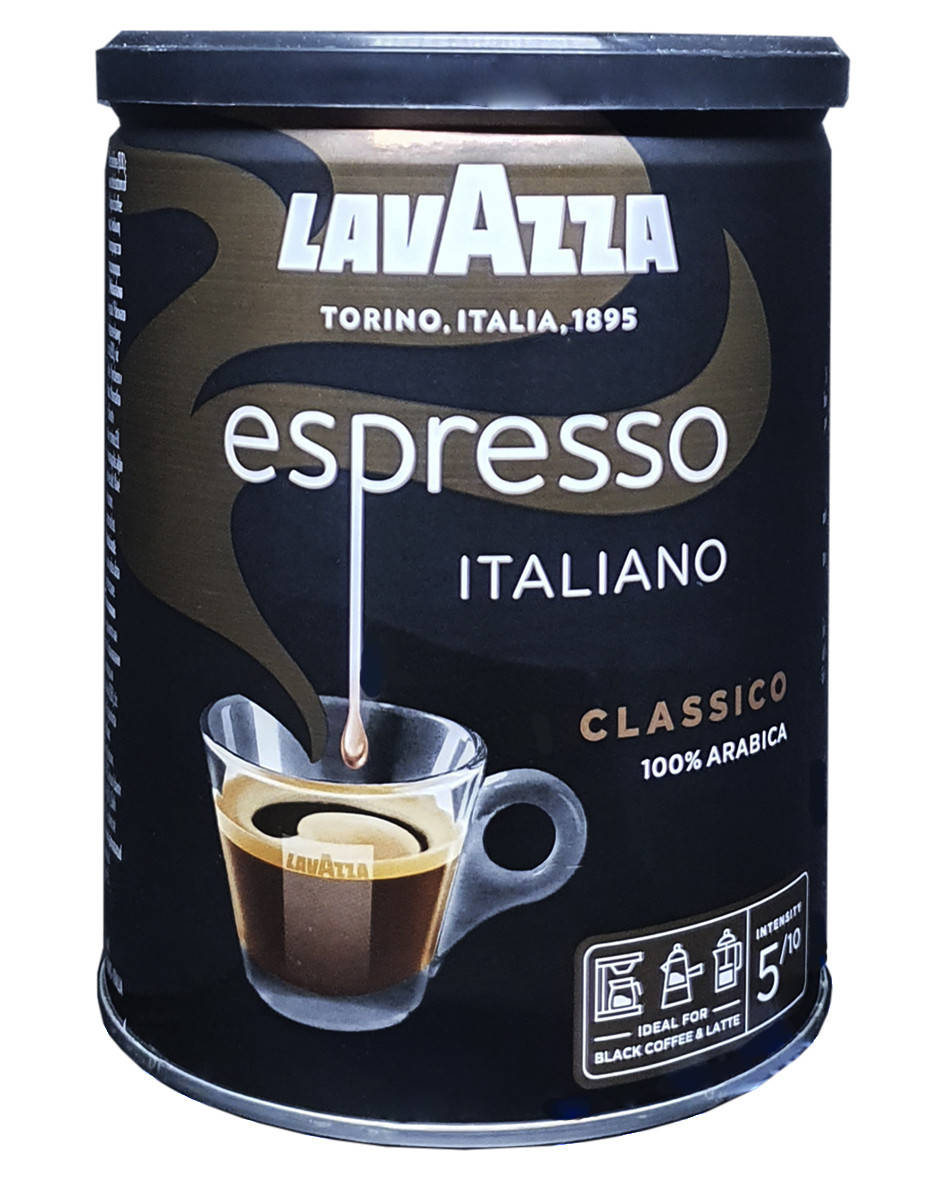 

Кава мелена Lavazza Espresso Italiano Classico 250 г в металевій банці (39)