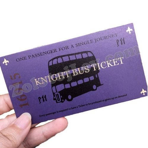 

Билет на автобус Knight Bus, Черный