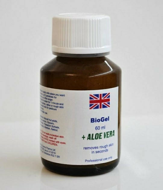 

BioGel Aloe Vera биогель для педикюра с алое вера 60 мл