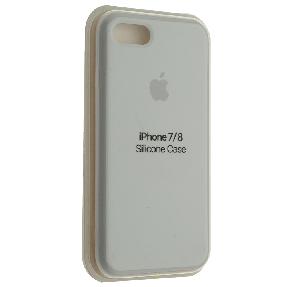 

Чехол Silicon iPhone 8 Plus - "Белый №9"