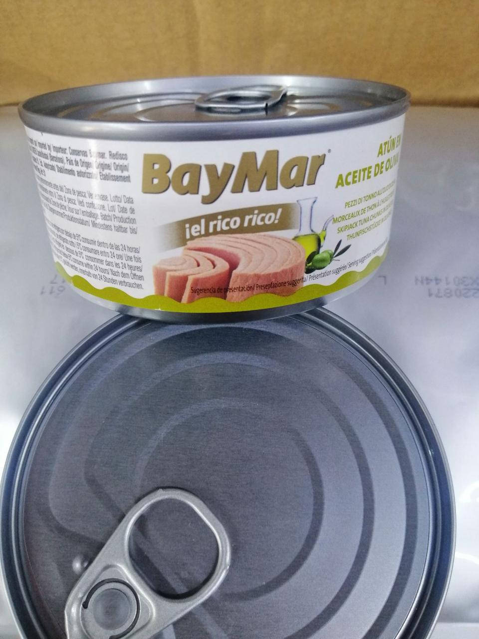 

Тунец в оливковом масле BayMar
