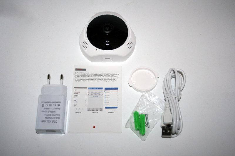 

Панорамная IP WiFi камера MHK N211 (рыбий глаз)