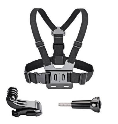 

Крепление на грудь (Chest mount) GoPro+ Защелка J-Hook, Черный