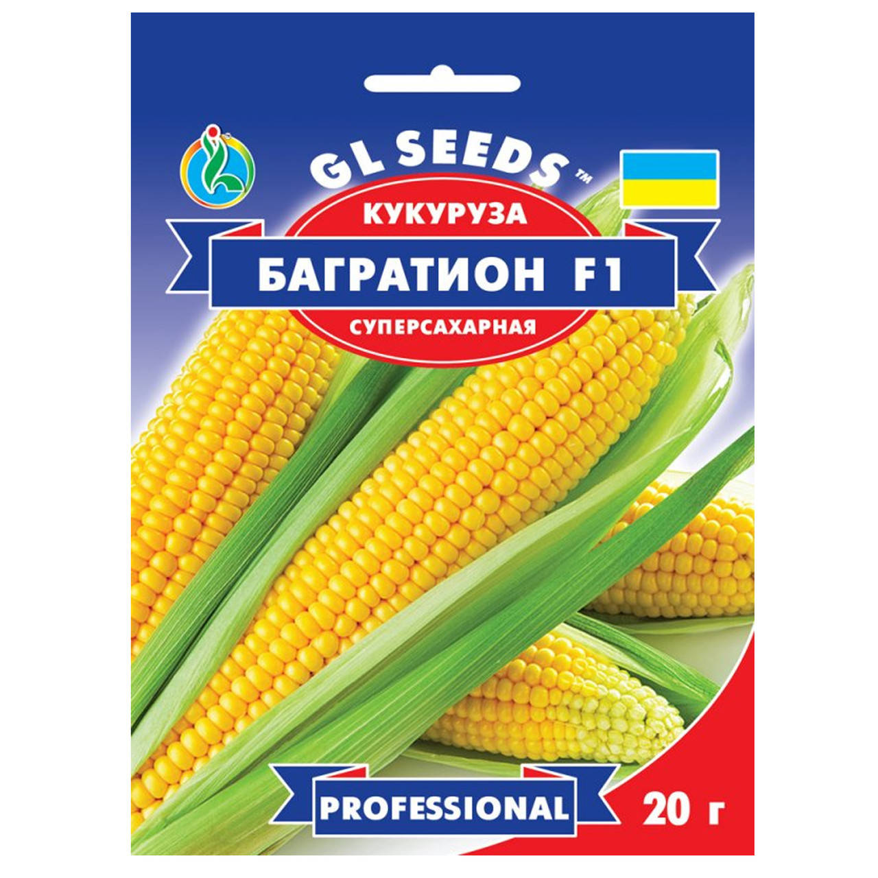 

Семена кукурудза Багратион 20 г GL Seeds