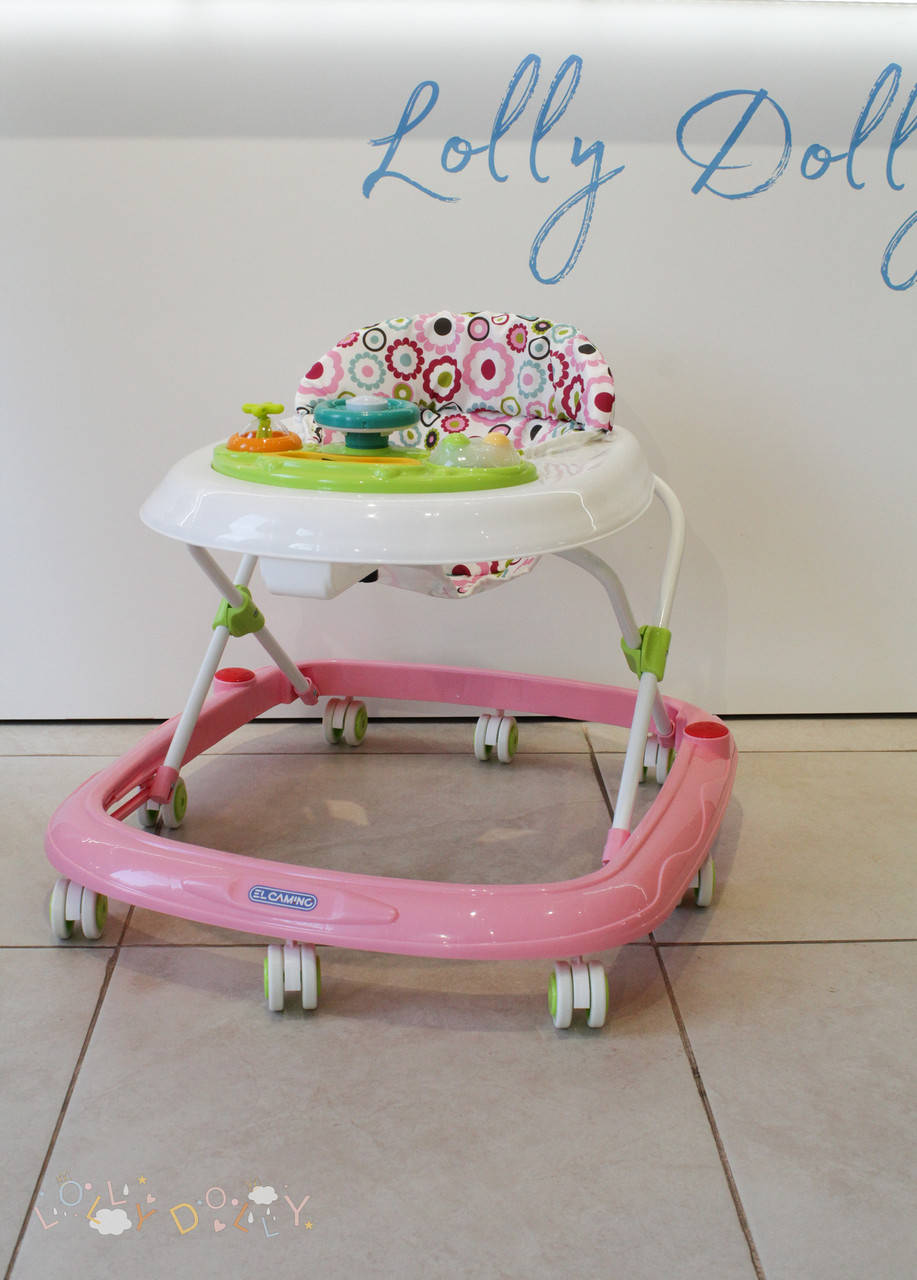 

Ходунки 3в1 El Camino Happy ME 1049, Pink
