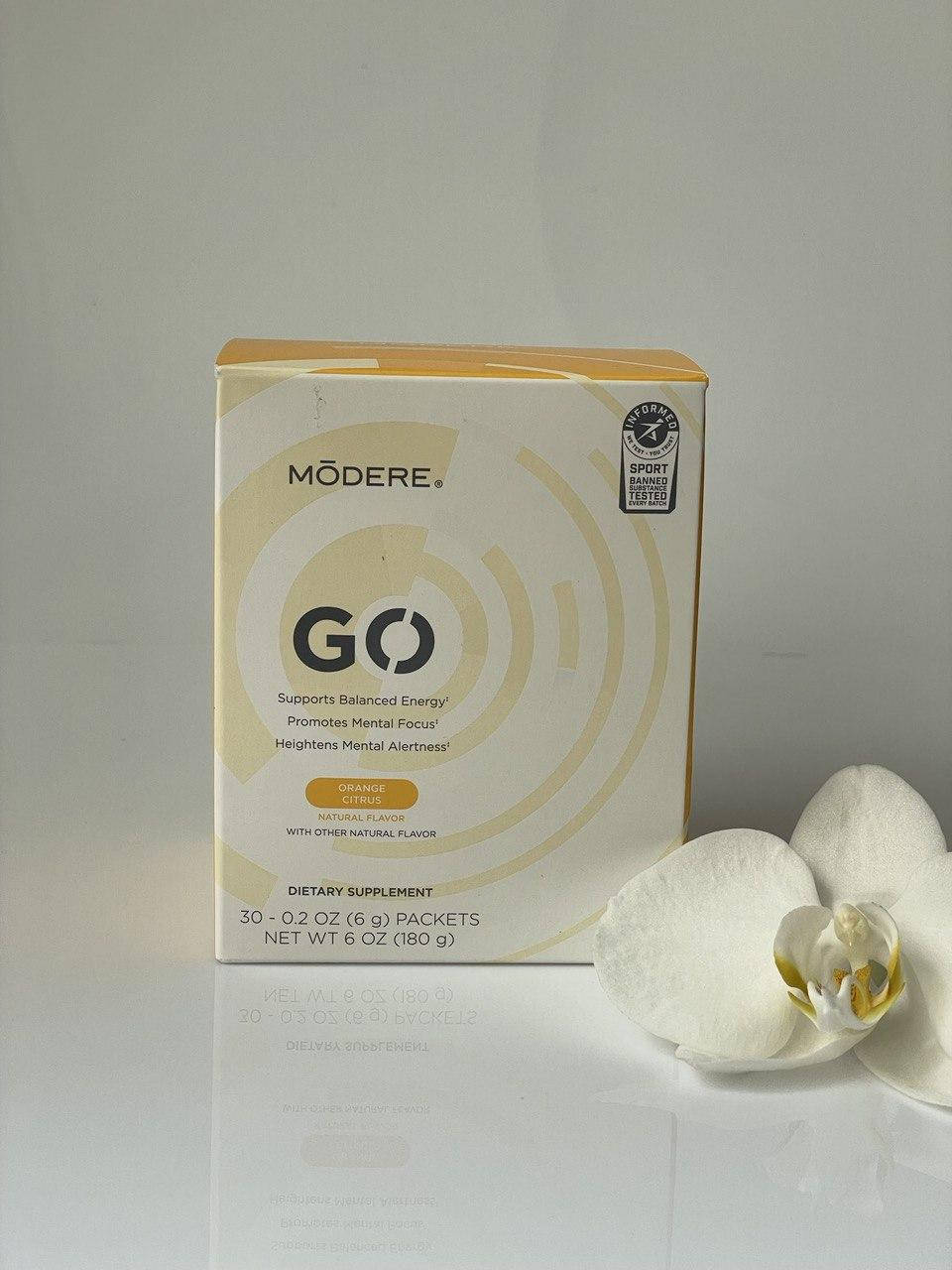 

Энергетический Витаминный Коктейль GO от Модере / NEWAYS- Modere GO Orange Citrus