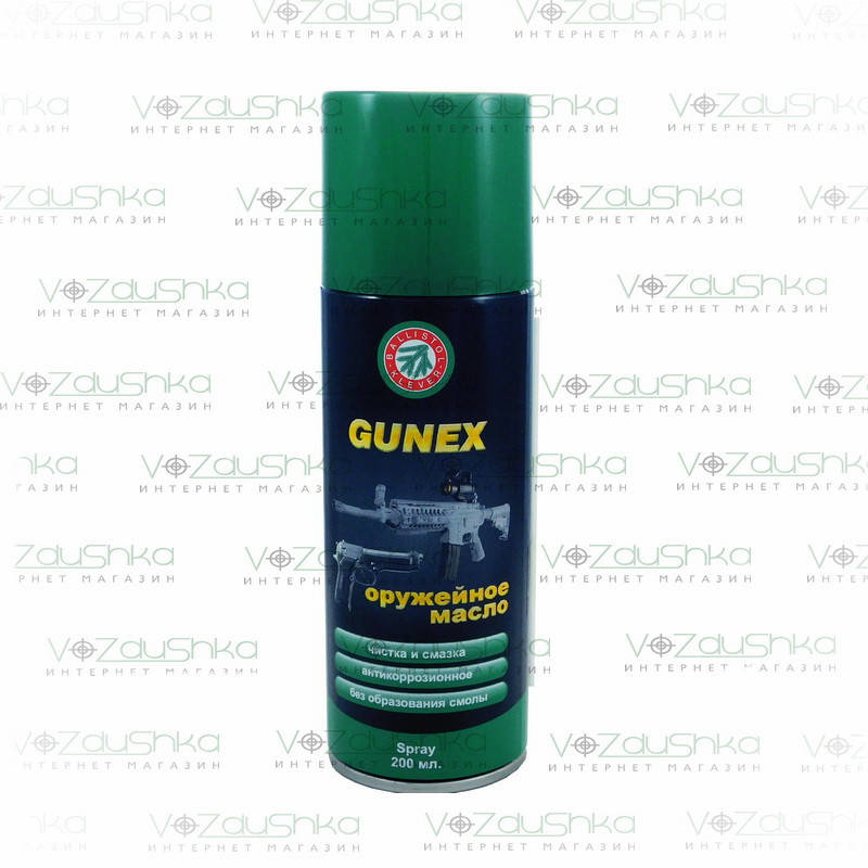 

Масло оружейное Gunex-2000 спрей 200 ml