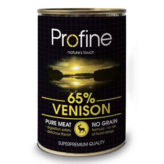 

Влажный корм для собак Profine Venison с олениной 400г