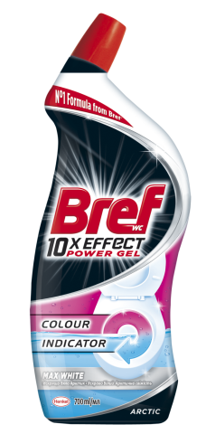 

Гель д/туалета BREF Power 10в1, 700 мл Ярко Белый