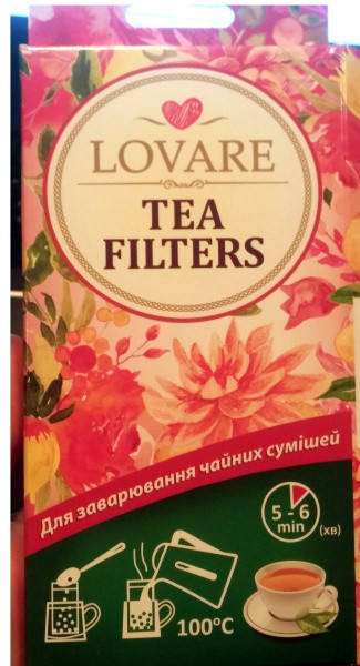 

ЛОВАРЕ 50 шт Фильтр - пакеты для заваривания чая *20 (шт) в ящике