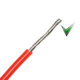 

Провод красный монтажный 0,32мм², гибкий