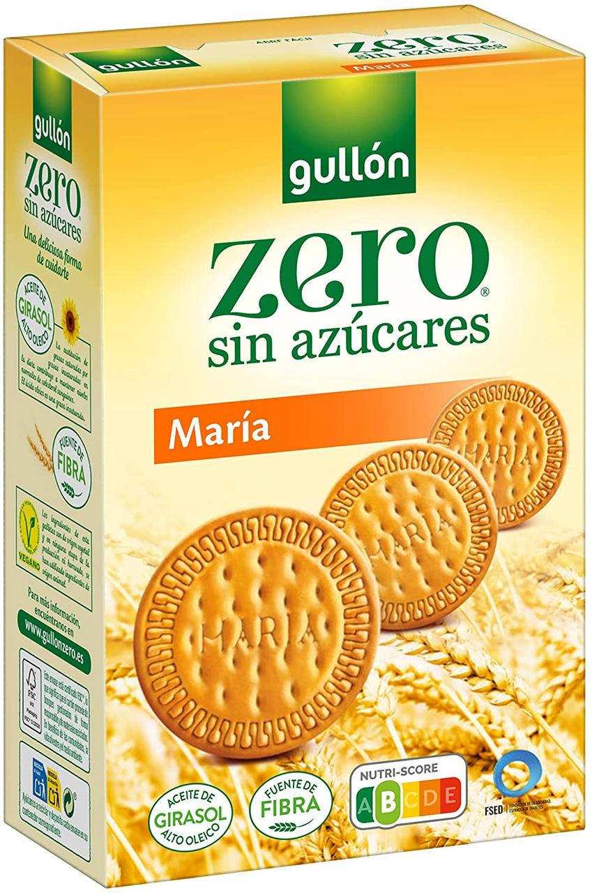 

Печенье БЕЗ САХАРА "Мария" Gullon Zero Maria Испания 400г