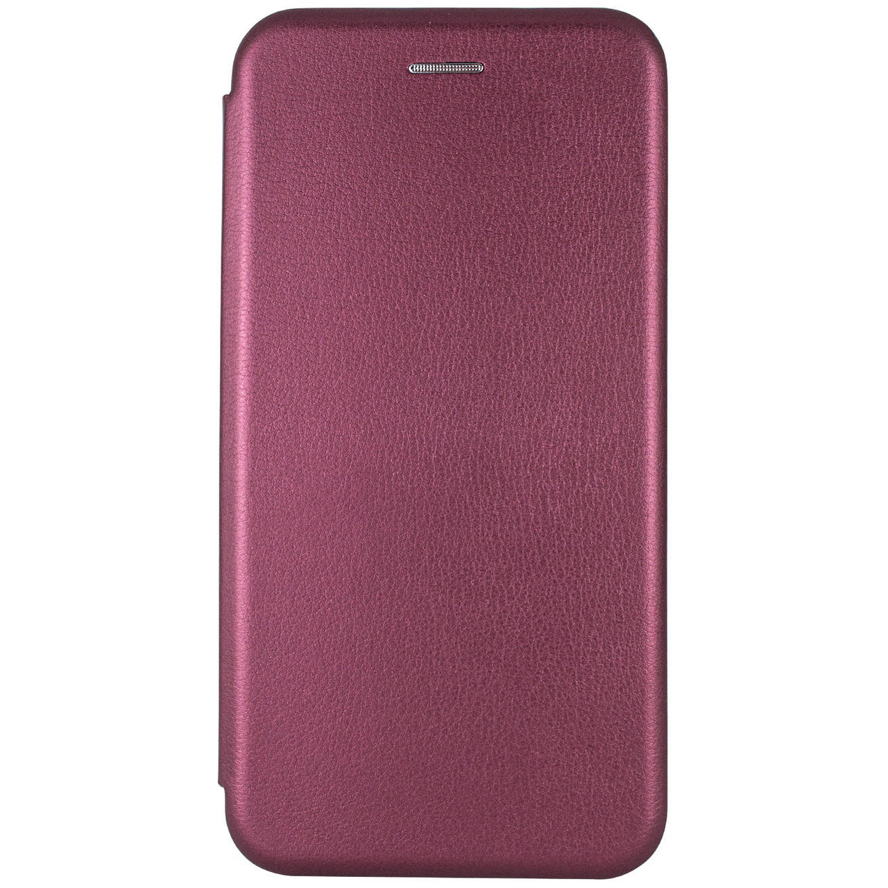 

Кожаный Чехол книжка для Xiaomi Redmi Note 5 Pro / Note 5 (DC) (Бордовый)
