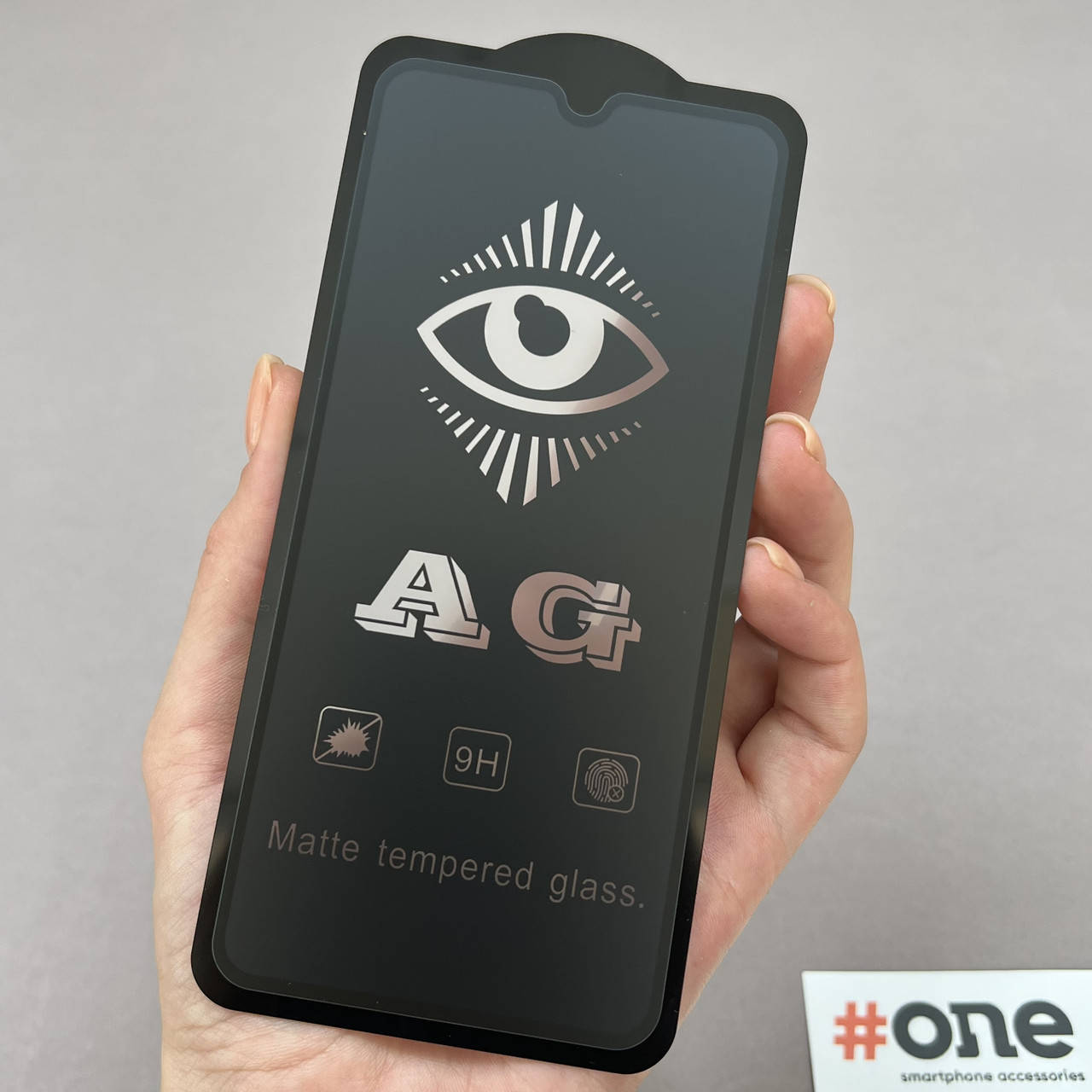 

Матовое стекло для Xiaomi Mi Play антибликовое стекло на телефон сяоми ми плей черное MTT, Черный