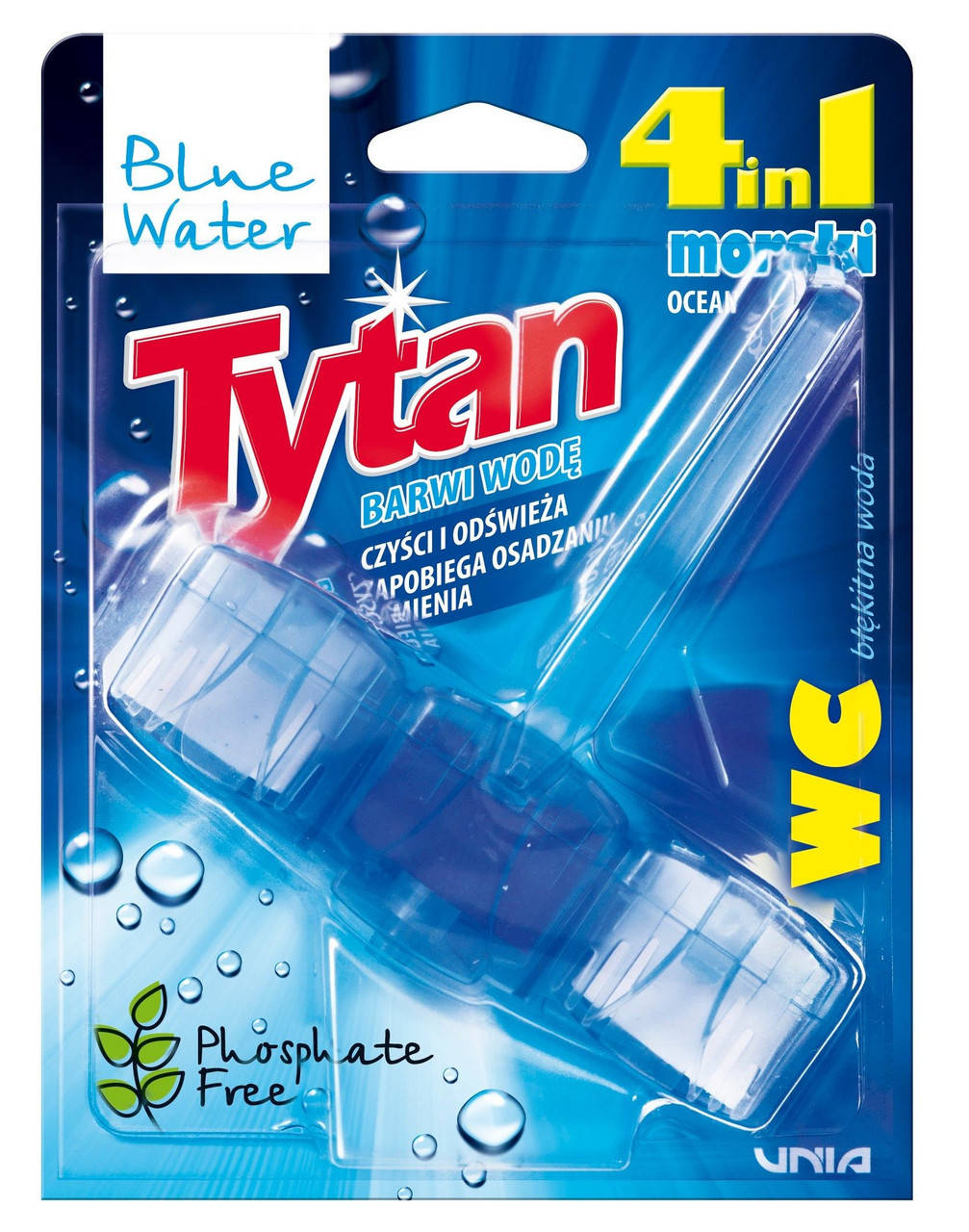 

Четырехфазный туалетный ароматизатор Tytan Blue Water 4 в 1 40 гр