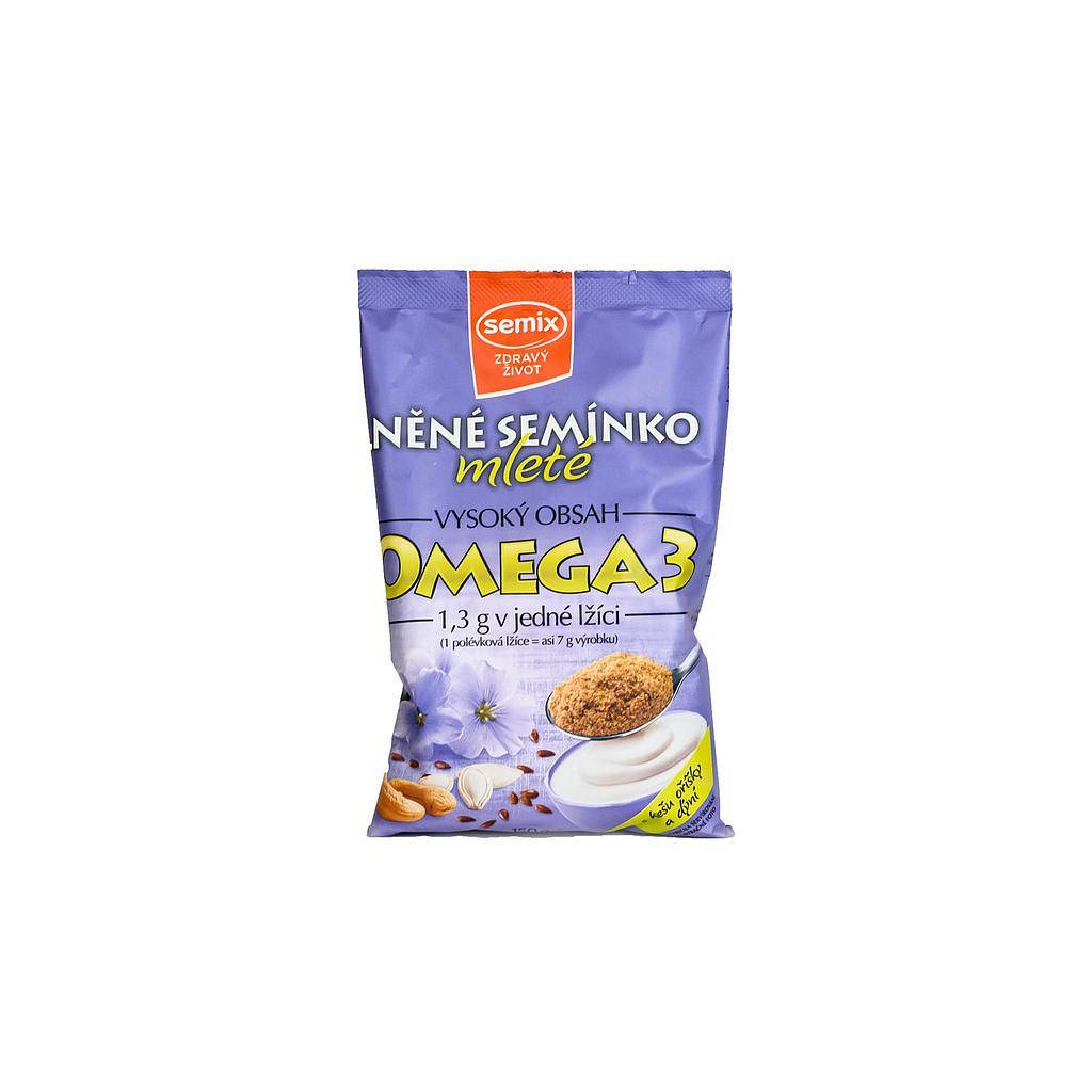 

Насіння льону мелене 150г Semix