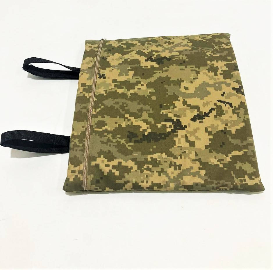

Каремат тактический 39 см x 35 см, пиксель хаки