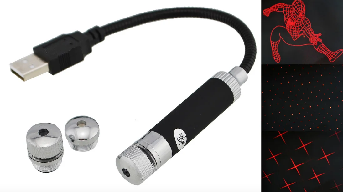 

Лазерная указка работающая от USB красный цвет луча LASER SN-R12USB