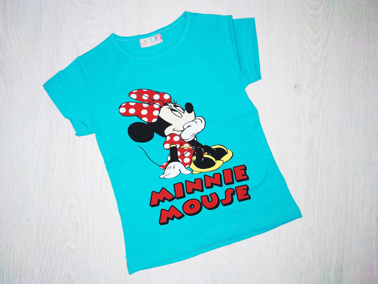 

Футболка для девочки, Турция, "Paty kids", арт. 420, 86-128 см 98-104, Белый