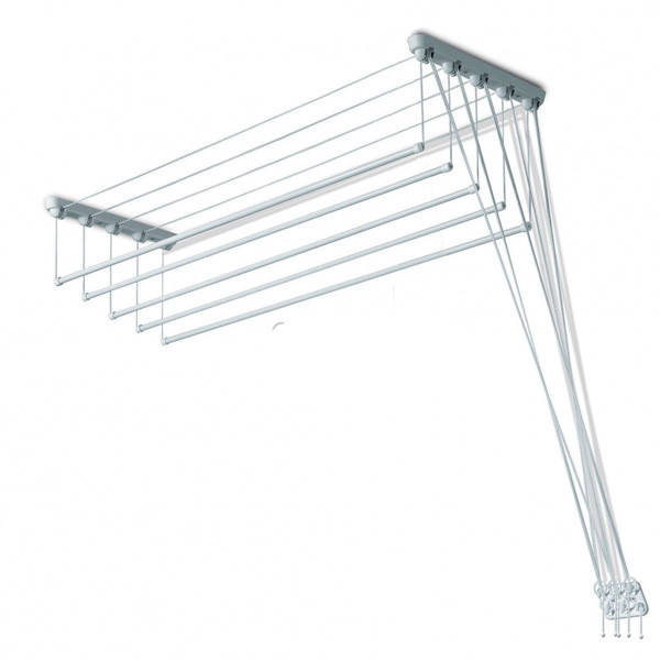 

Сушилка потолочная для белья 1,80м (5прутьев круглых)180-D5