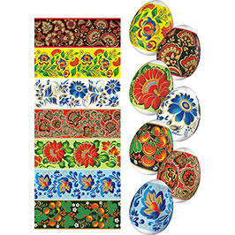 

Лента пасхальная "Роспись"