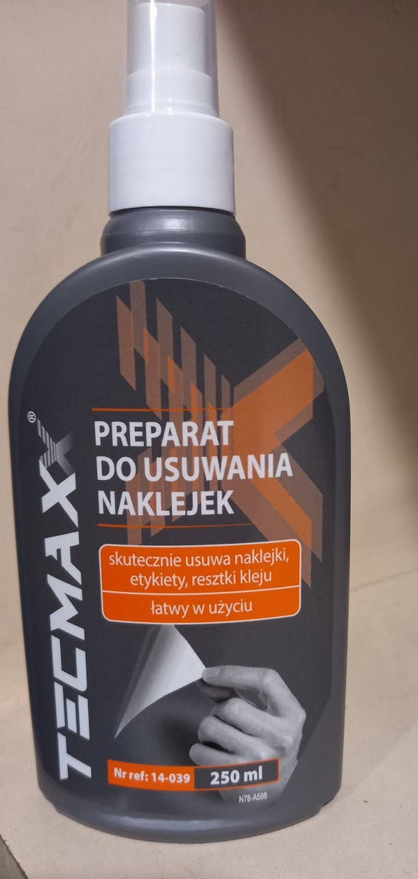 

Удалитель тонировочной пленки TECMAXX 250 ml.\ удалитель наклеек TECMAXX 250 ml