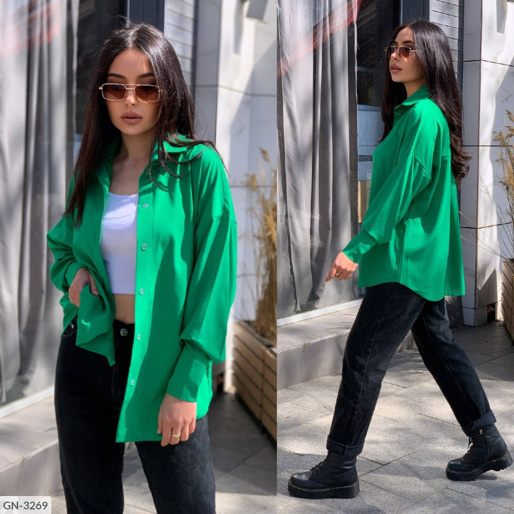 

Рубашка женская мод. 7102 (42-44, 46-48) "YANIKA" недорого от прямого поставщика