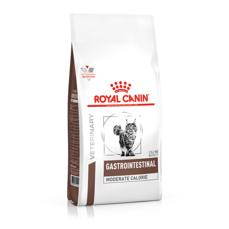 

Ветеринарная диета для кошек Royal canin Gastro Intestinal Moderate Calorie cat 2 кг Акция