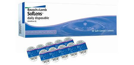 

Контактные линзы Soflens daily disposable