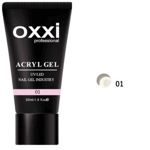 

Акрил-гель Oxxi №01 (прозрачный), 30мл