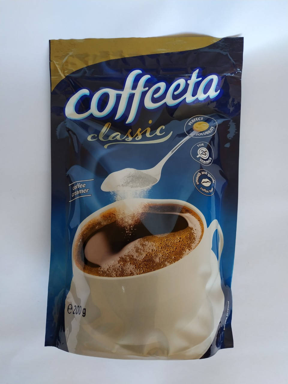 

Сухие сливки Coffeeta Classic 200 гр