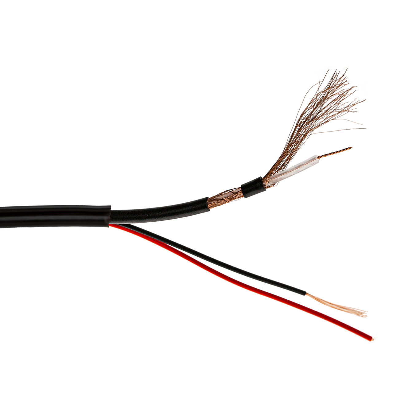 

Кабель для видеонаблюдения RG58+2C 100М