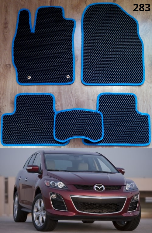 

Коврики ЕВА в салон Mazda CX-7 '06-12, Черный