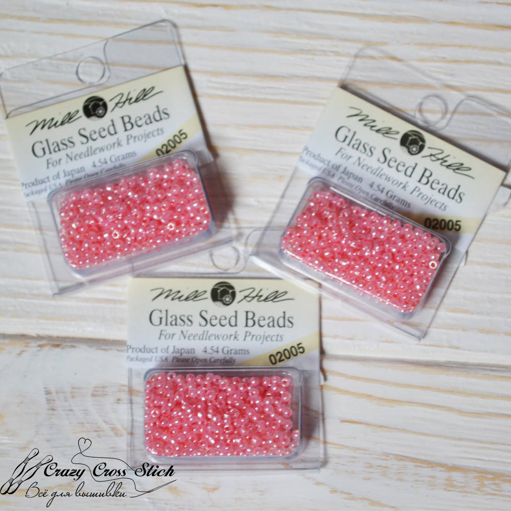 

Бисер Glass Seed Beads Mill Hill 02005