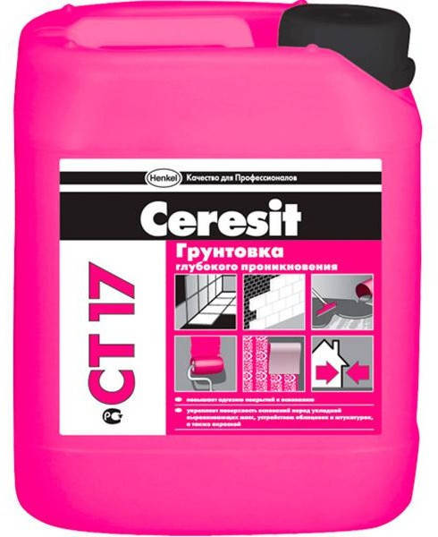 

Ґрунтівка Ceresit СТ 17 (Церезіт Ст 17), 10 л