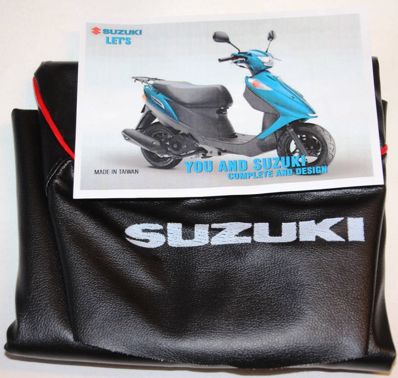 

Чехол сиденья SUZUKI Lets TAIWAN с надписью SUZUKI
