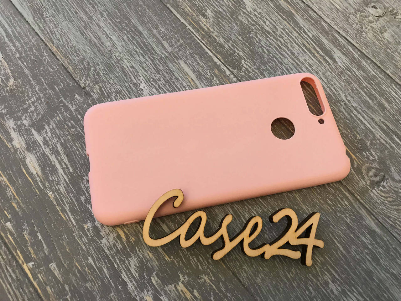 

TPU чехол накладка Candy для Huawei Y6 2018 (6 цветов) пудровый