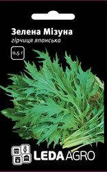 

Семена горчицы зеленой Мизуна, 0,5 гр., японской, ТМ "ЛедаАгро"