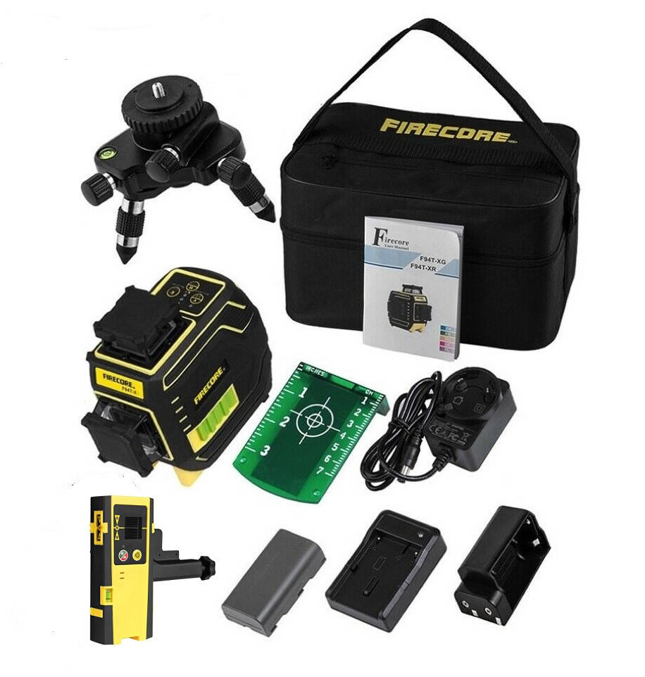

Лазерный уровень Firecore F94T-XG комплект 5