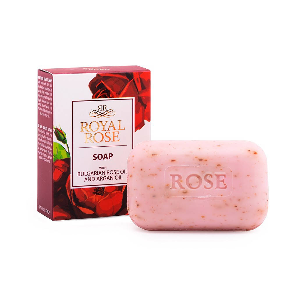 

Косметическое мыло с лепестками розы Royal Rose от BioFresh 100 гр