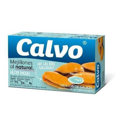 

Мидии Calvo al natural в собственном соку 115г, 50 шт/ящ
