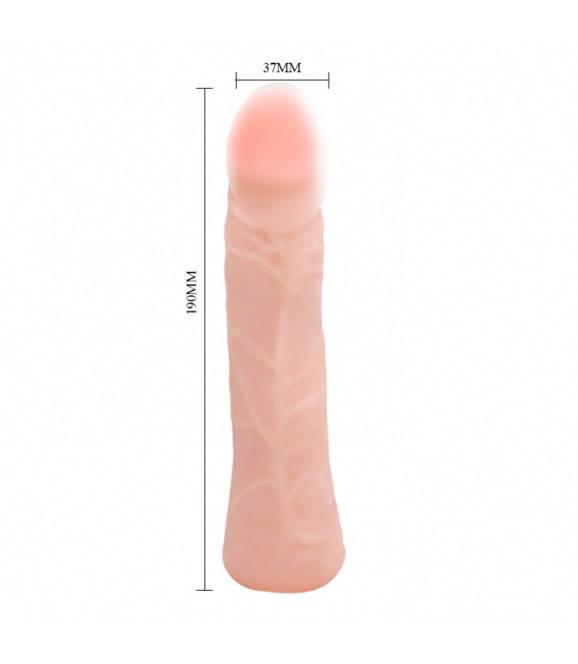 

Фалоімітатор BAILE - SEXTOY Bendable, Телесный