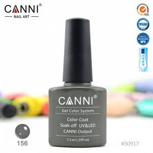 

Гель-лак CANNI № 156 (темно-серый)