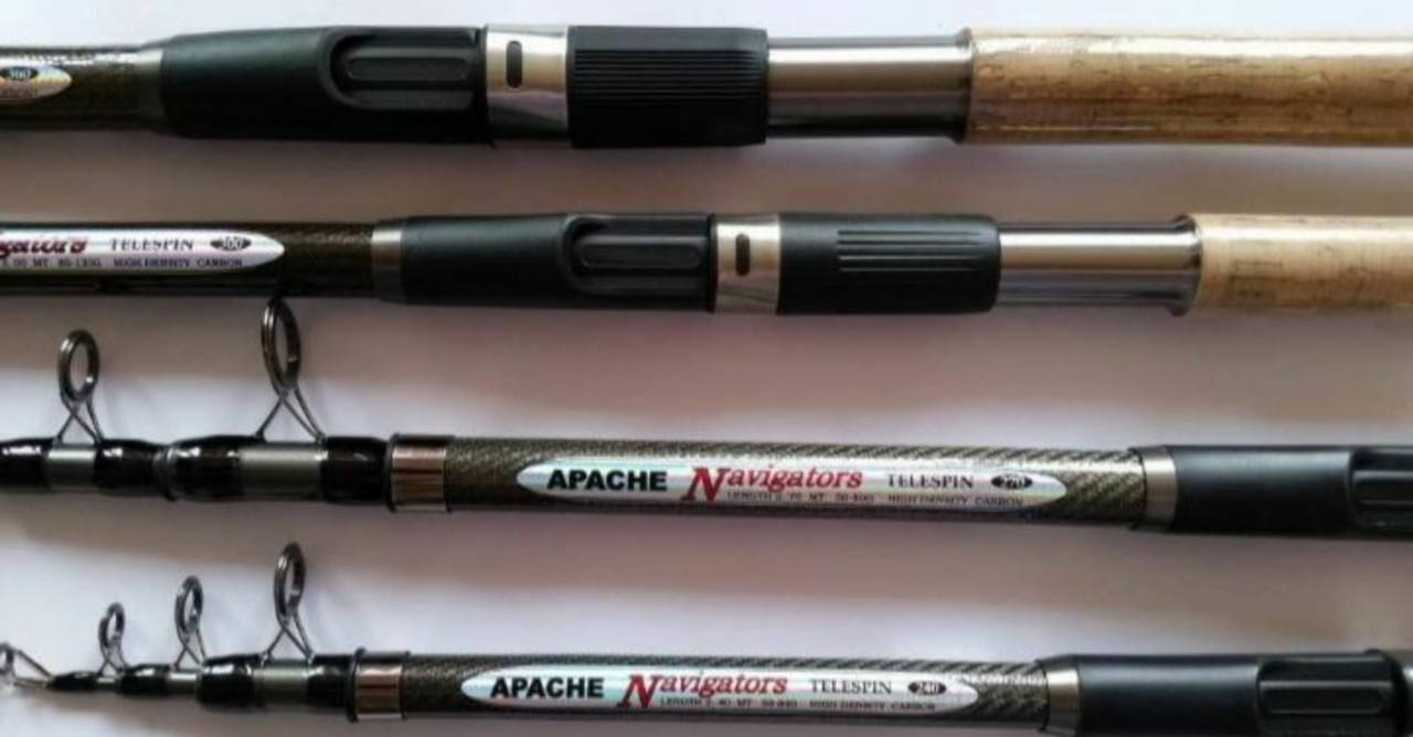 

Спиннинг телескопический Apache Navigators 3,6 м, тест 120-180 г ОРИГІНАЛ